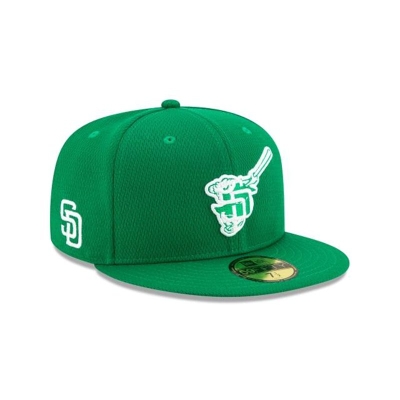 Sapca New Era San Diego Padres MLB St Patricks Day 59FIFTY Fitted - Verzi